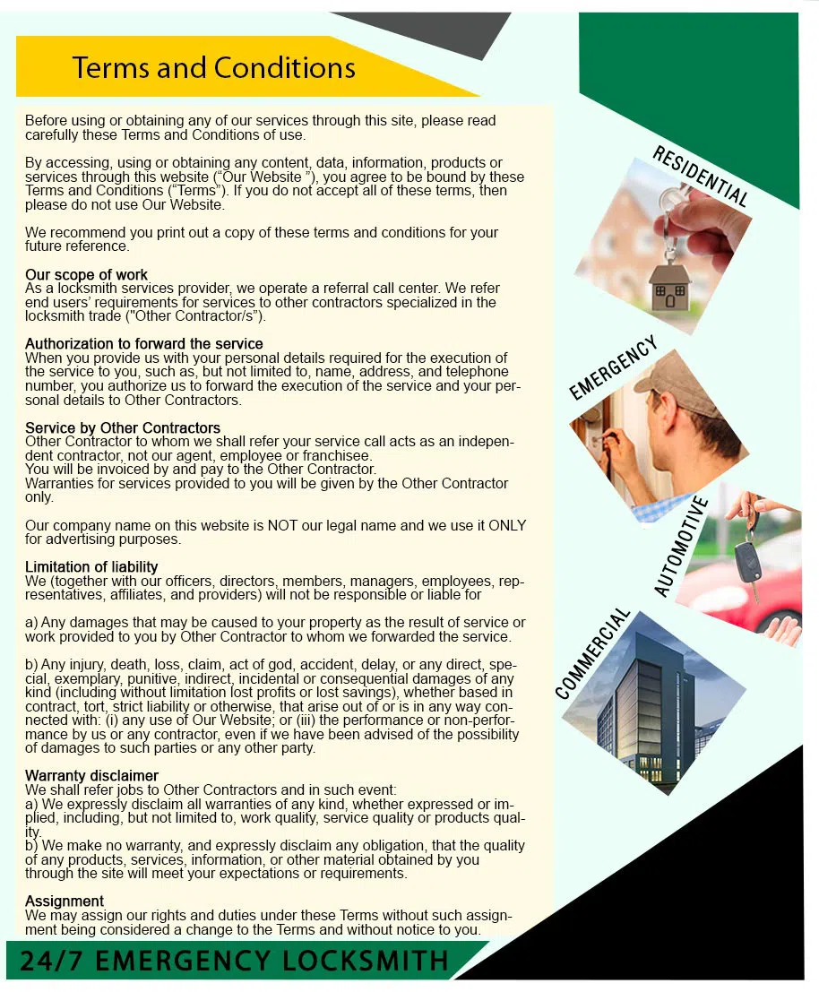 Amber Locksmith Store Marietta, GA 770-281-2668 - terms-and-condition-68-19mod